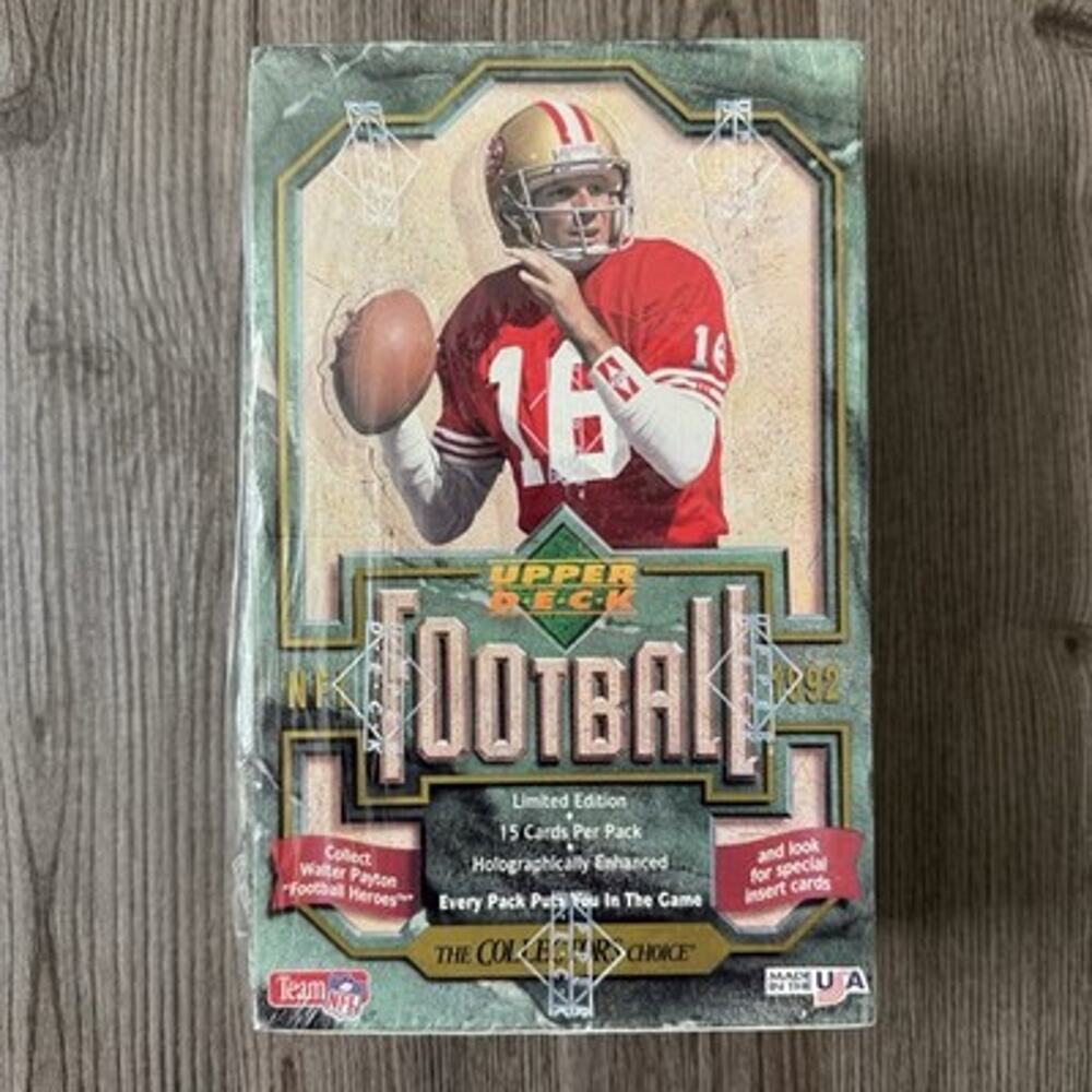 1992 Upper Deck Football Series 1 Factory Sealed